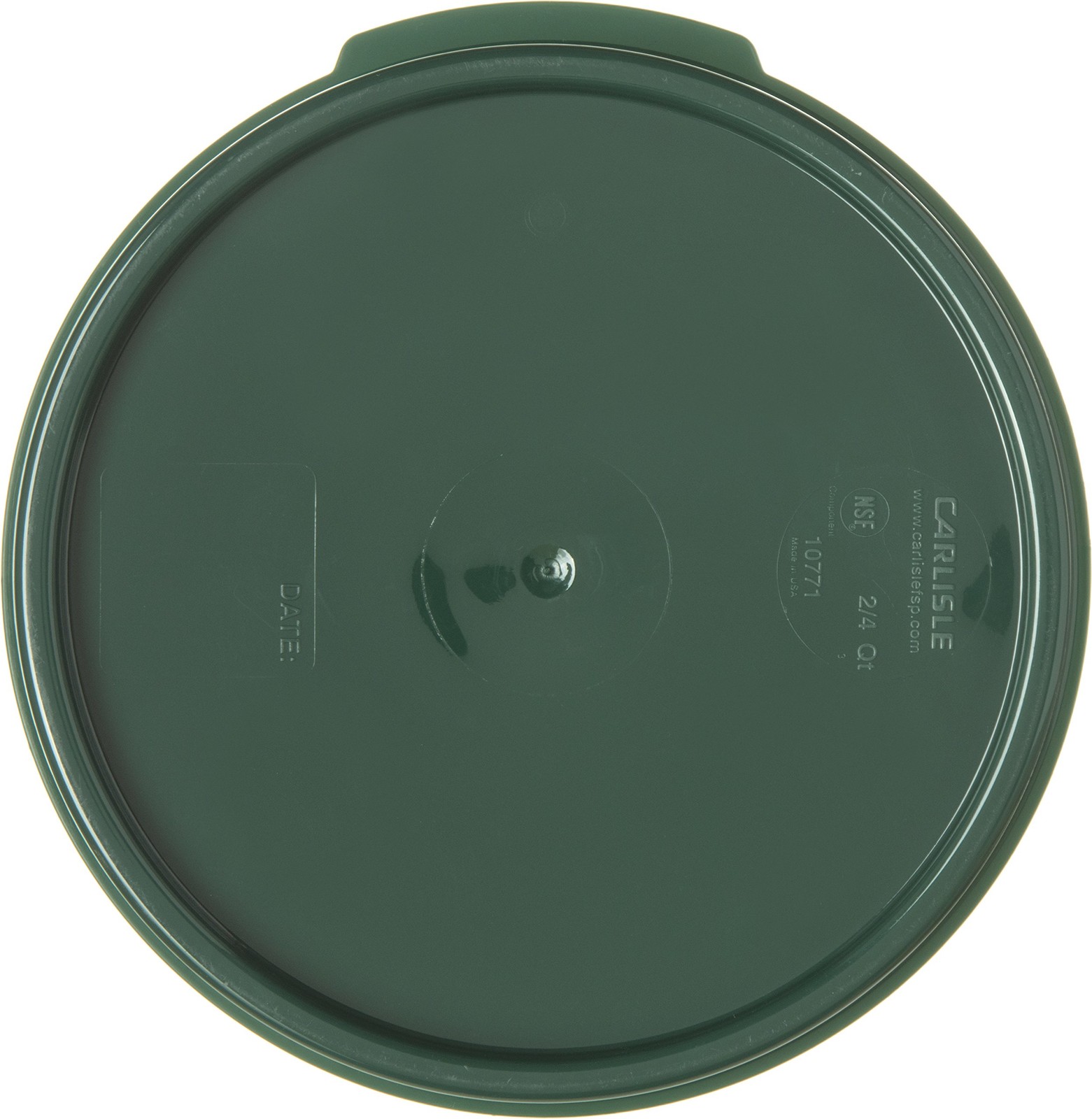 Carlisle FoodService Products Storplus Round Food Storage 2 – 4 Quarts, GREEN