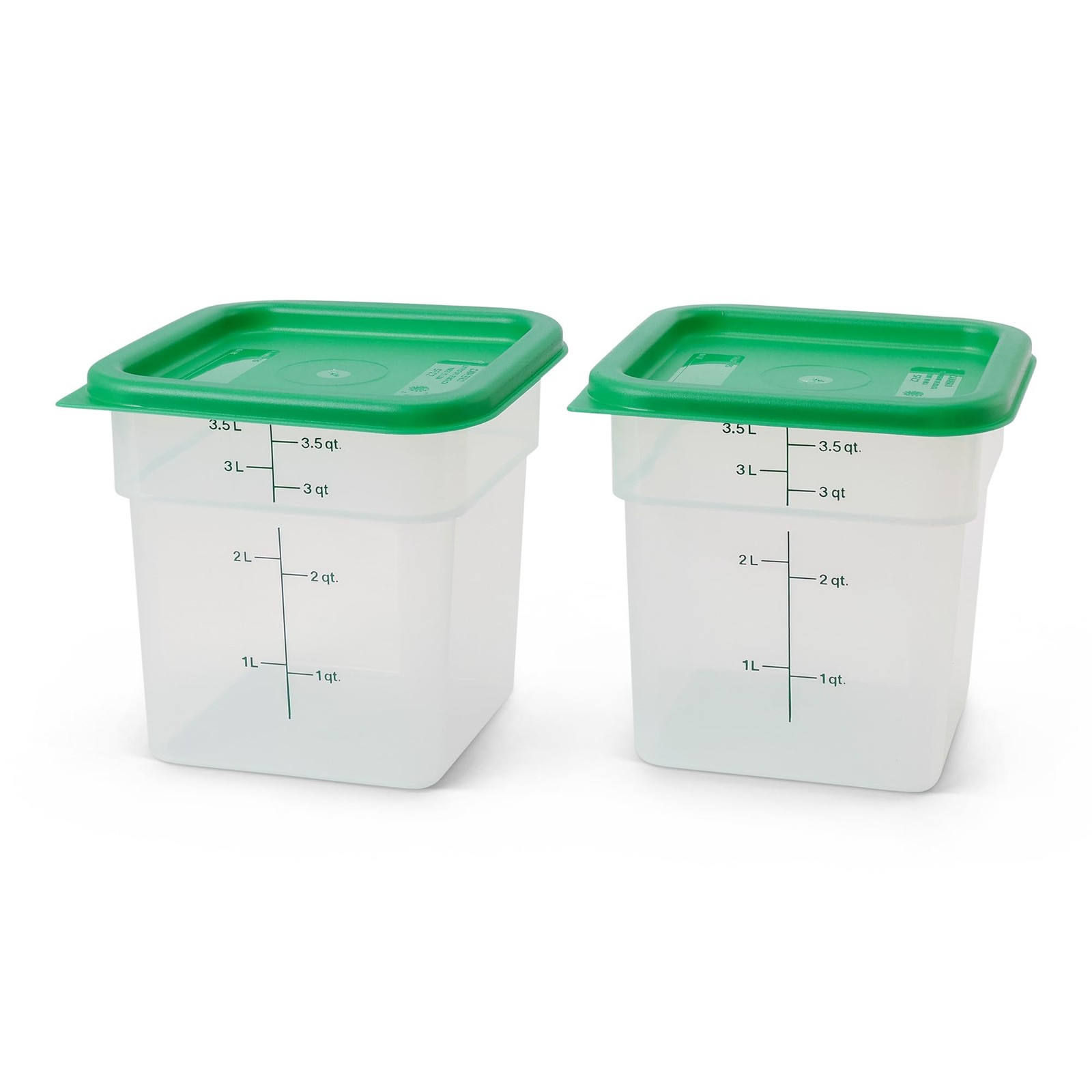 4 Quart Translucent Food Storage Container BPA Free Microwave Safe Durable St…