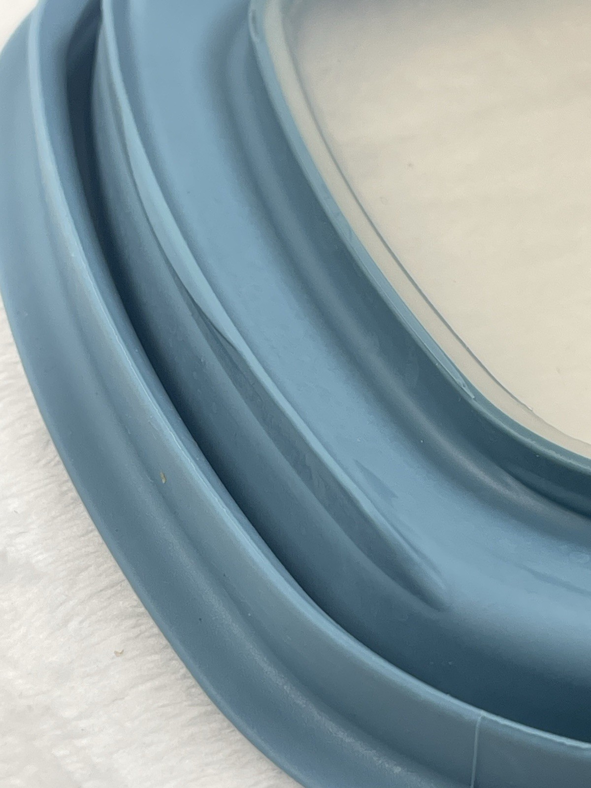 Rubbermaid Replacement Window Lids Set of 5 10M3M4 Dusty Blue 7″ Square