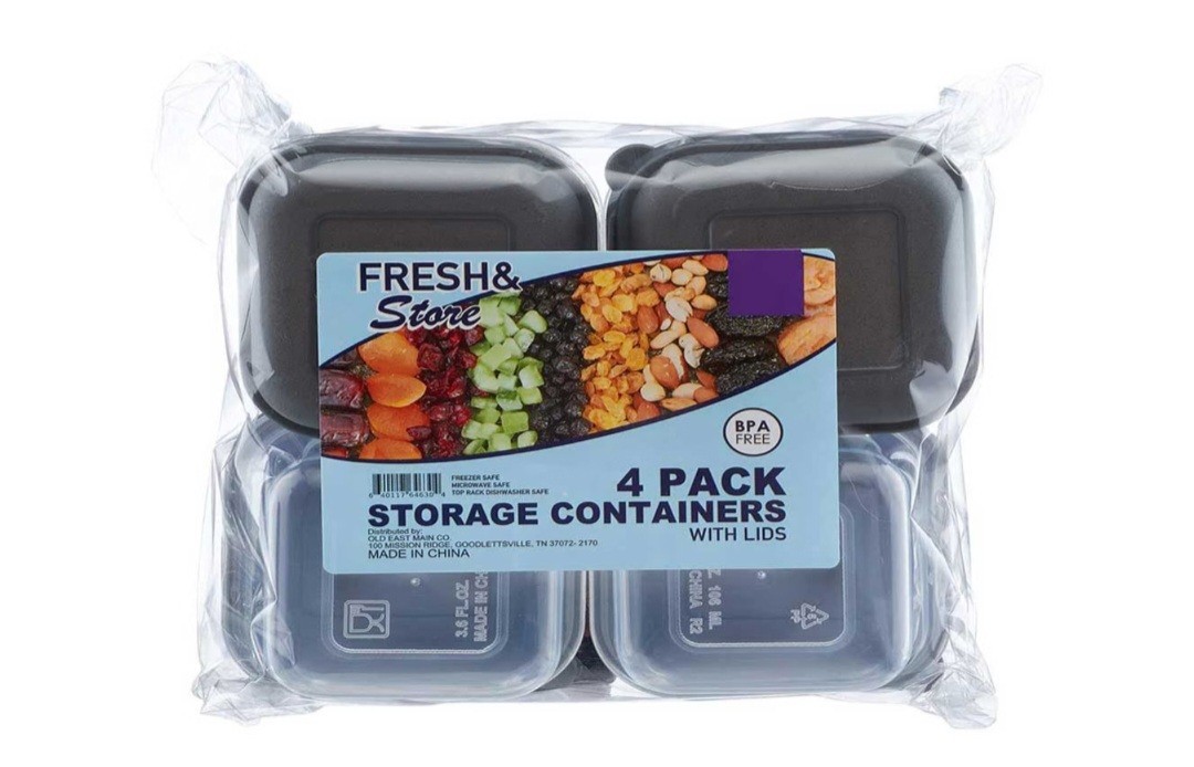 LOT OF 3.6 oz BPA-Free Condiment Cups – Case Of 24/ 4 Pk Food Storage Containers