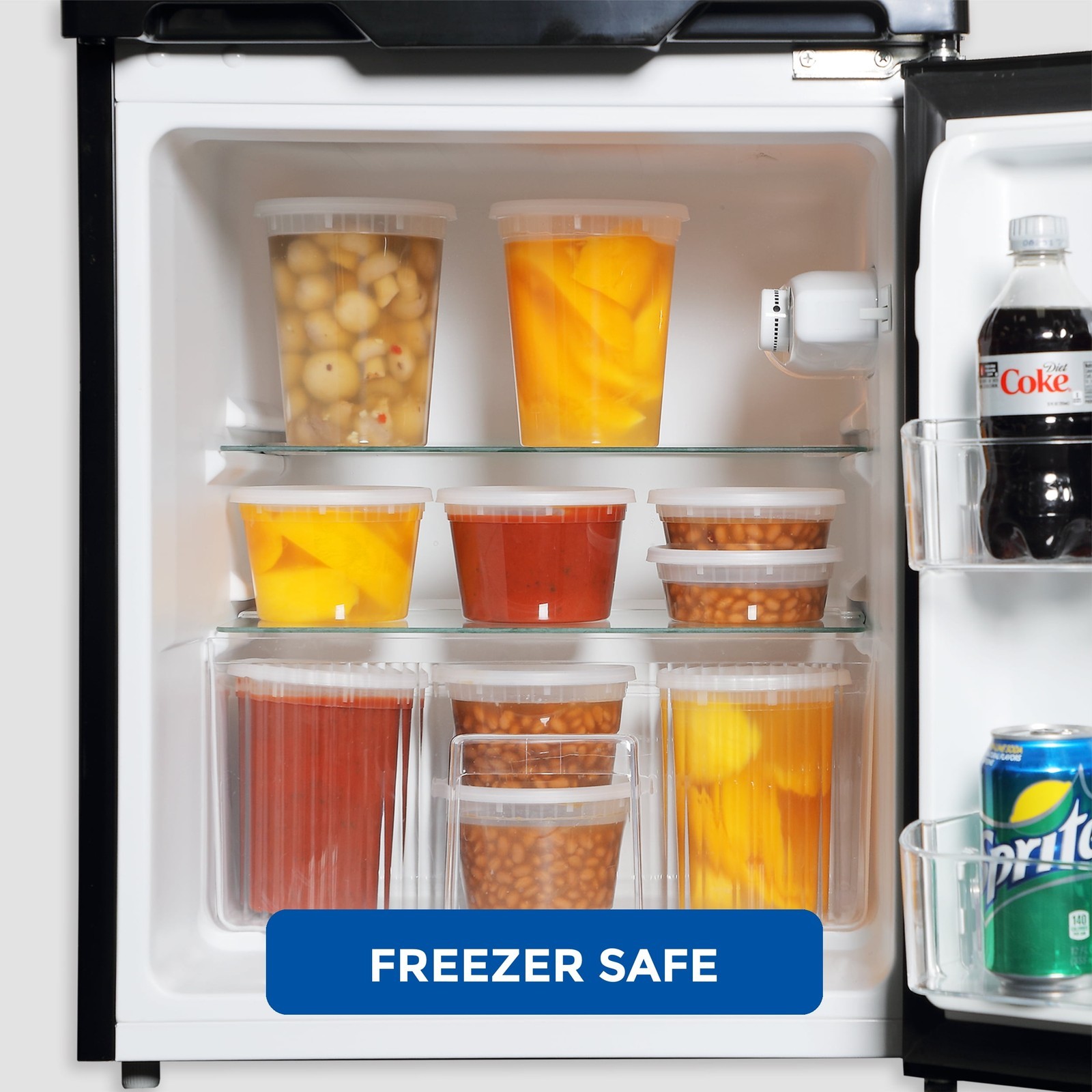24-Set of 32 oz BPA-Free Food Storage Containers W/ Lids