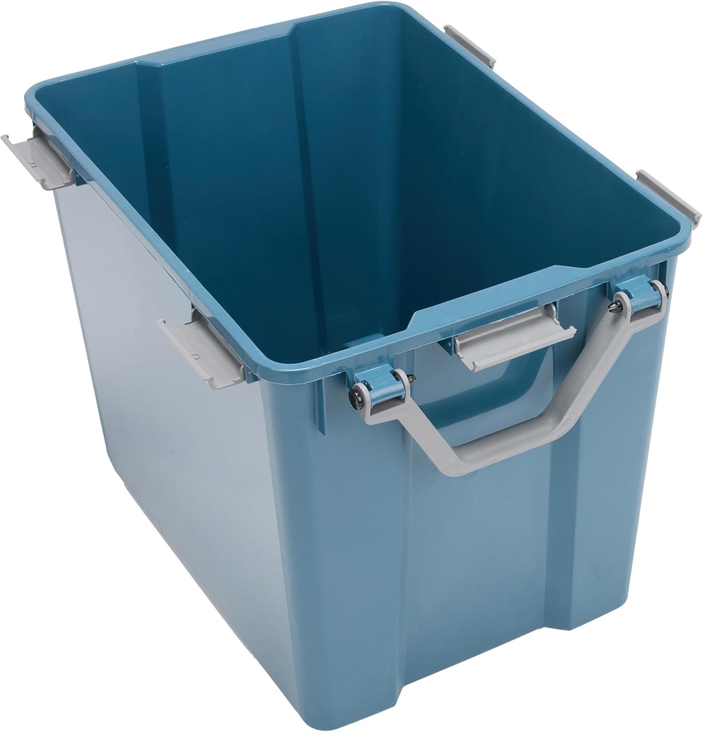 IRIS USA WeatherPro 103 Qt Eco-Friendly Storage Bins W/ Lids 2 Pack BPA-Free