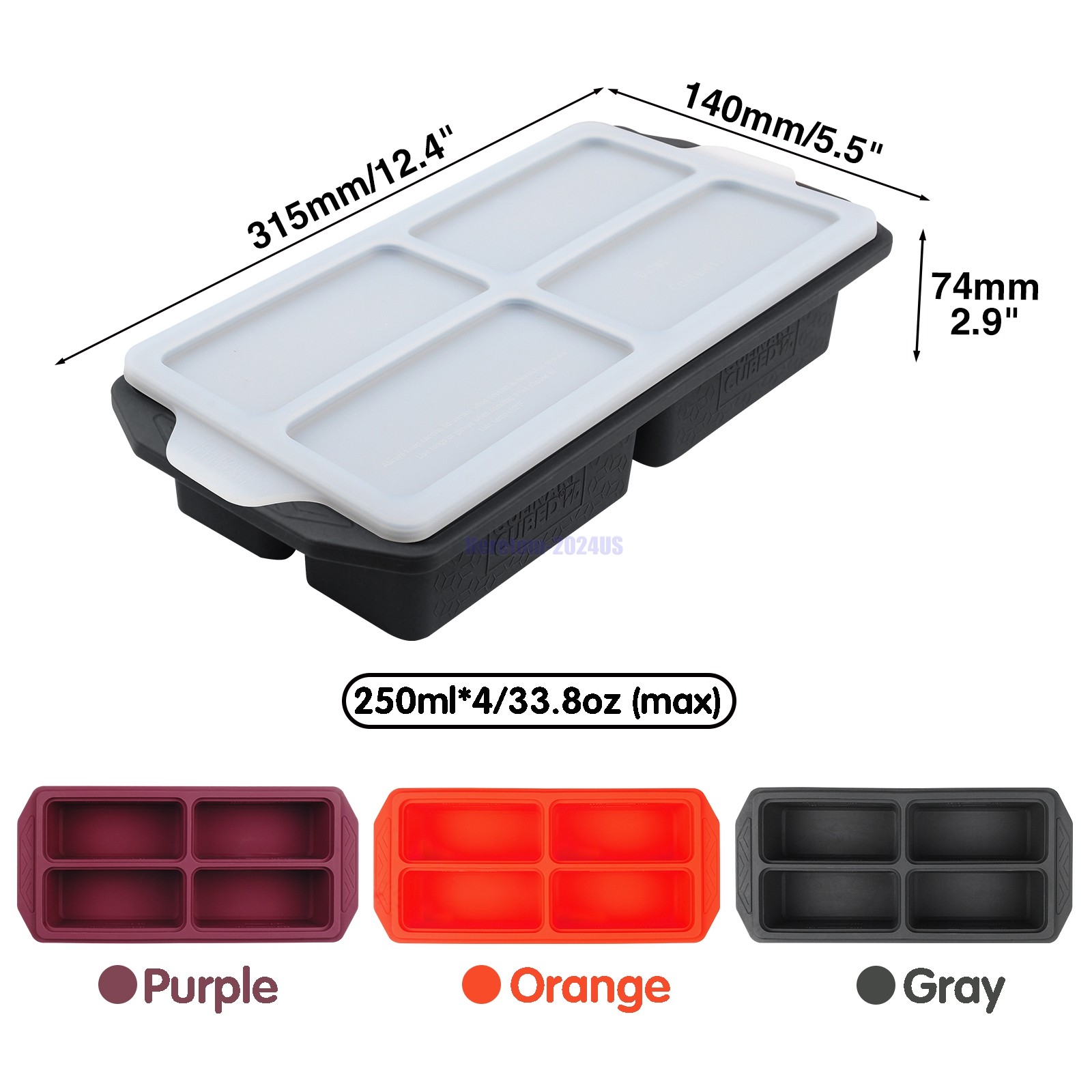 Meal Prep Containers 2-Pack w/ Lids – Microwave, Freezer & Reusable Storage