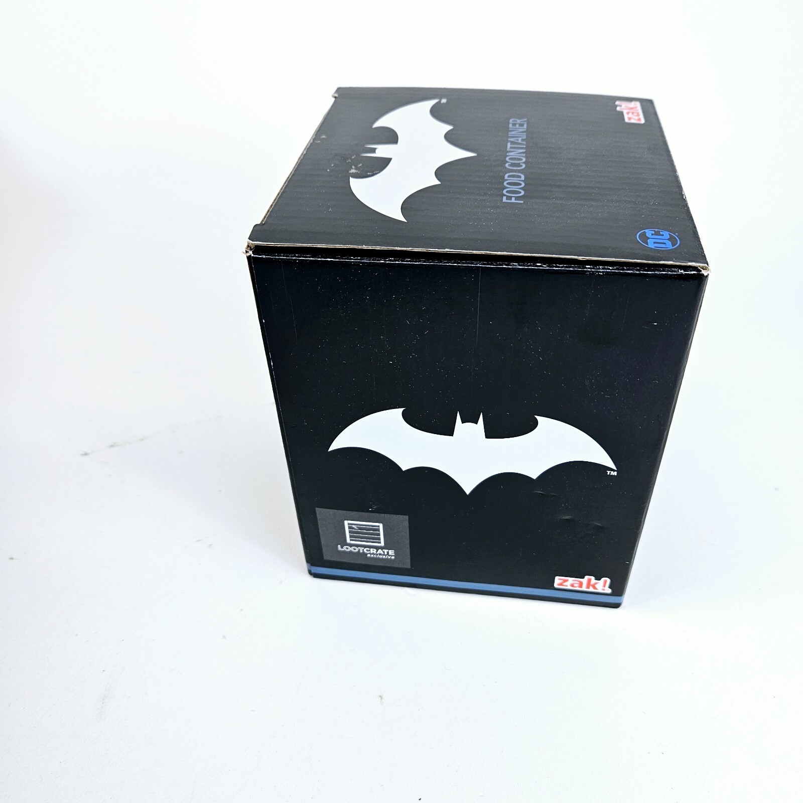 Batman Zak! DC Comics Lunch Box Boxes Food Container Loot Crate Exclusive