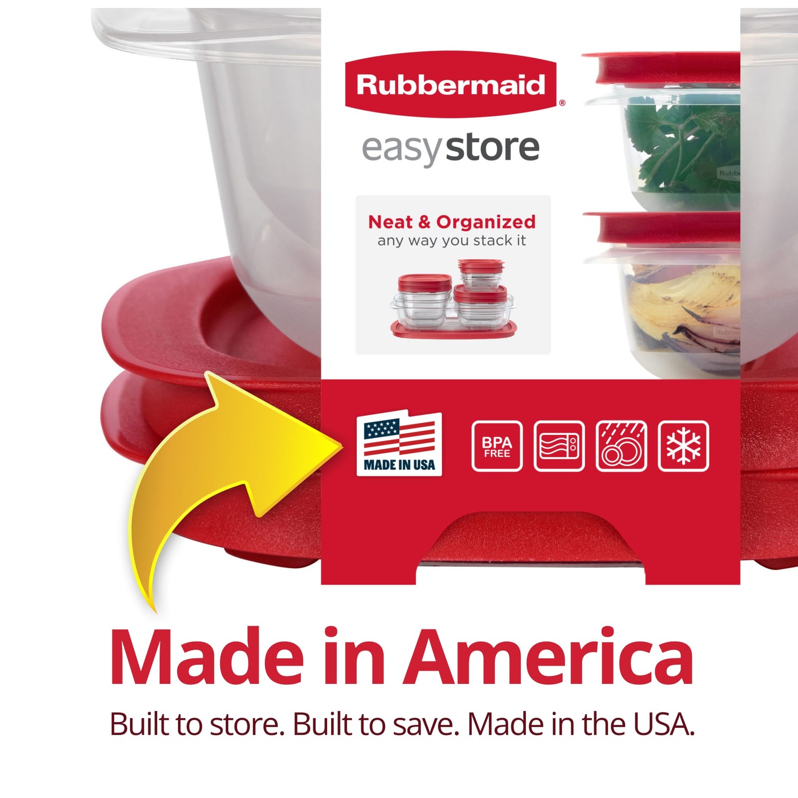 Round Food Storage Container Set