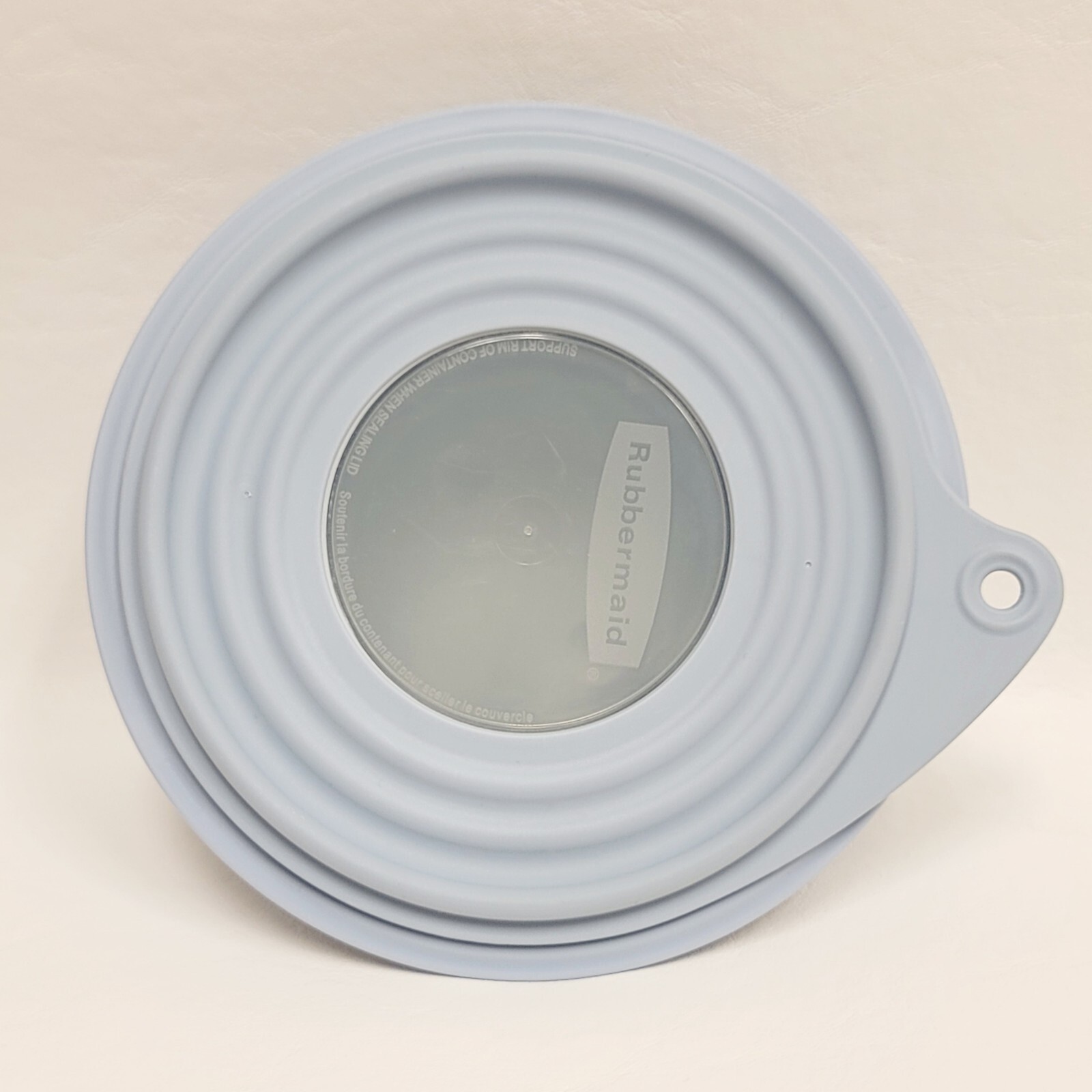 Rubbermaid COLLAPSIBLE 2.5 Cups Food Storage Container Blue Bowl Lid Discont.