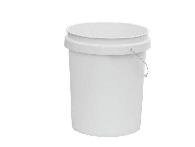 United Solutions 5 Gallon Round Utility Bucket, Comfort Handle, Plastic, 1 Each