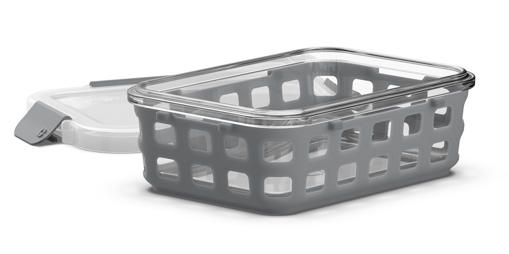 Ello Glass 3.4 Cup 27 Ounce Duraglass Food Storage Meal Prep Container Set, 10 P