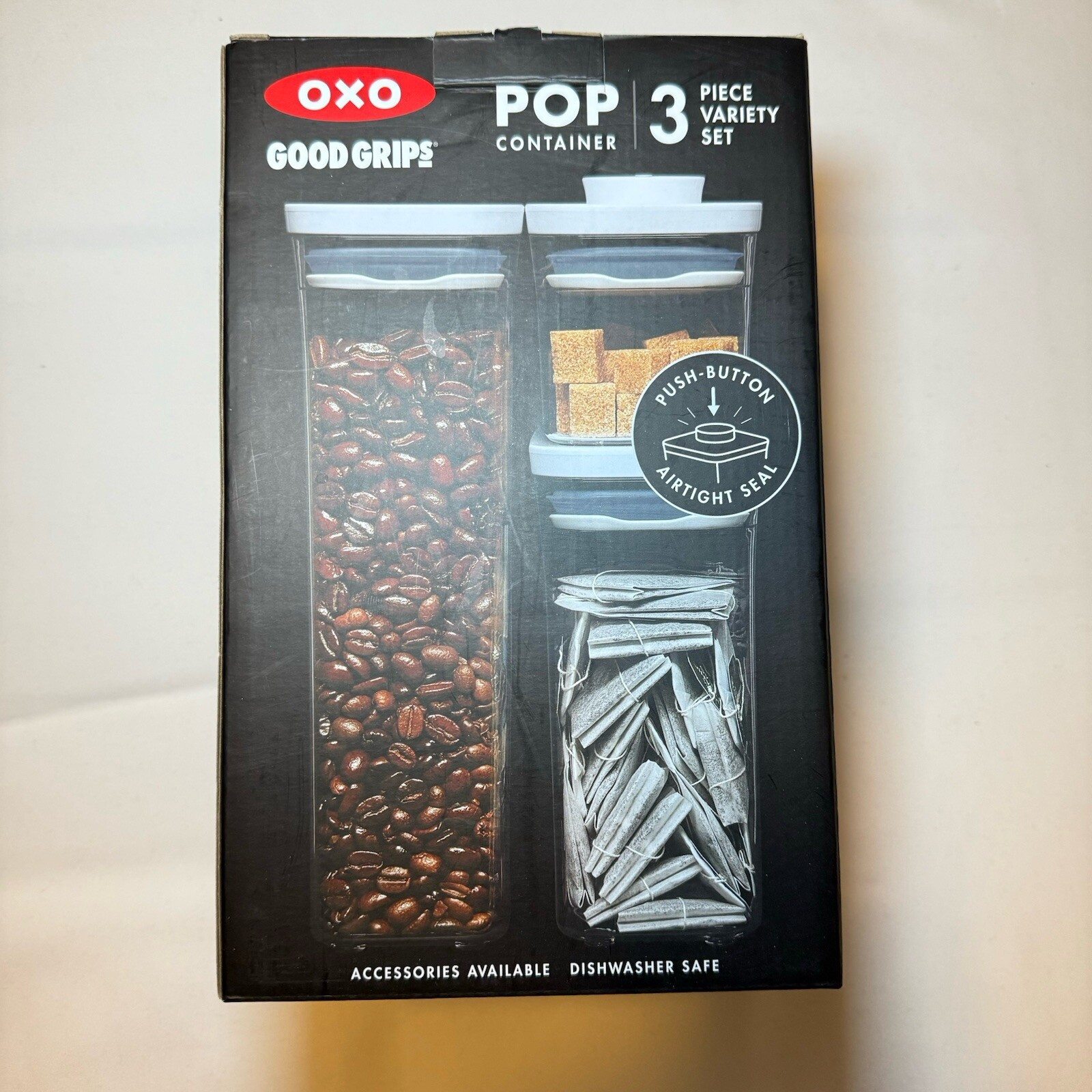 OXO Good Grips 3 Pc Pop Container Variety Set