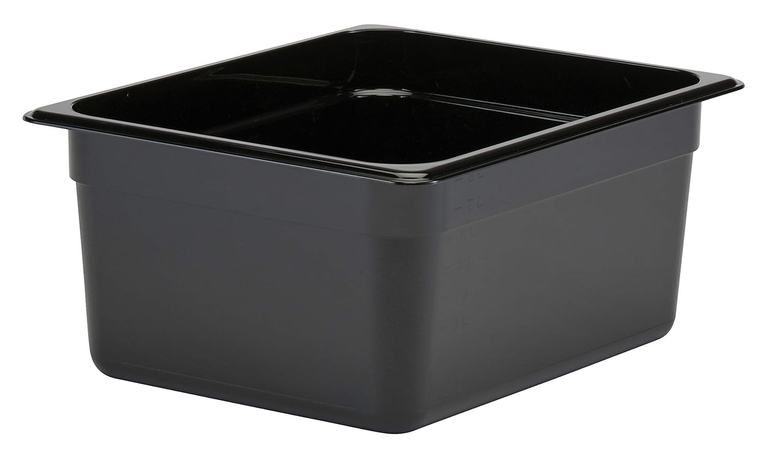 Cambro 26CW110 Camwear 1/2 Size Black Food Pan, 12.75 x 10″ x 6″ | 1 Each