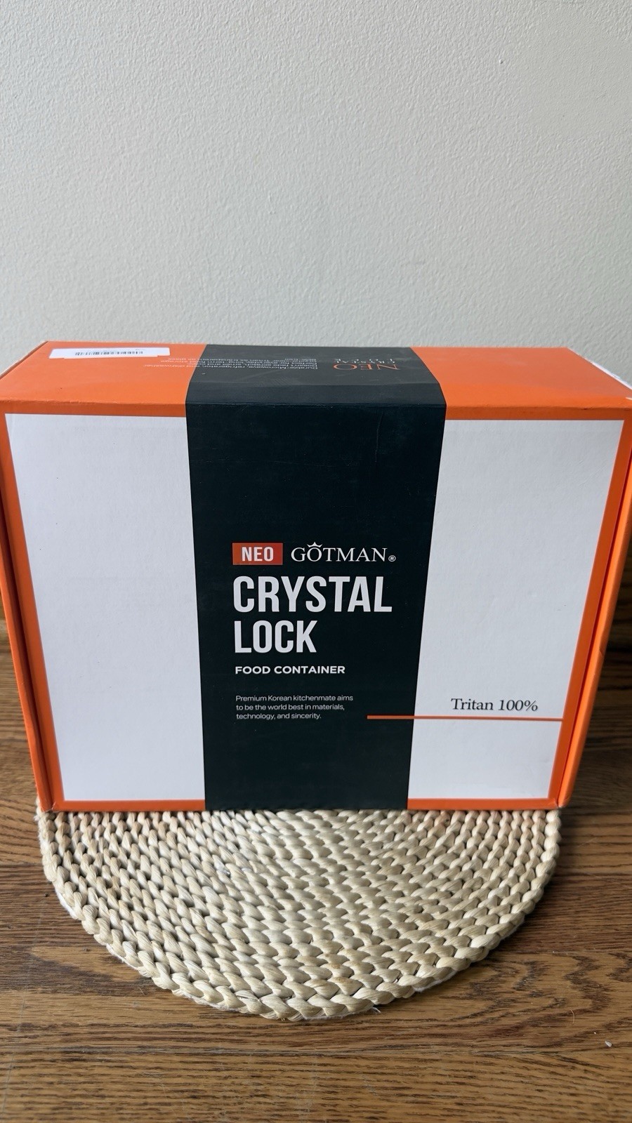 Crystal Lock Airtight Food Storage Containers with Lids Gift Set(7 pack) Tritan