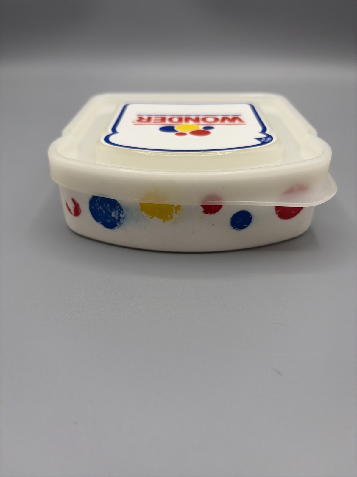 Wonder Bread Sandwich Container Plastic Carry Case