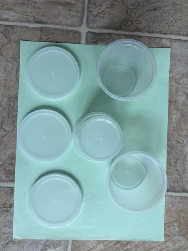 4 oz.(120mL) Small Containers with Lids [12] snack containers with free ship