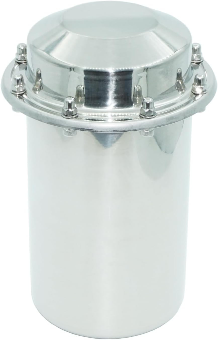 Stainless Steel Time Capsule Anti-Corrosion Waterproof Storage Container for Kee