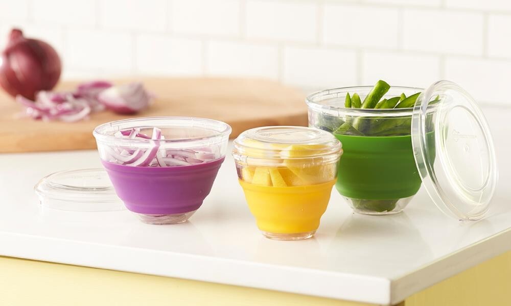 Princess House Veggie Pop-Ups Keeper Set (394, 395 & 396) New!
