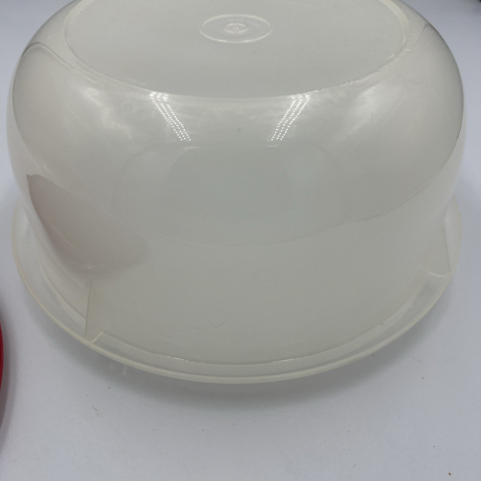 Tupperware Classic Mixing Bowl Vintage 272-12 With Red Lid 230-27
