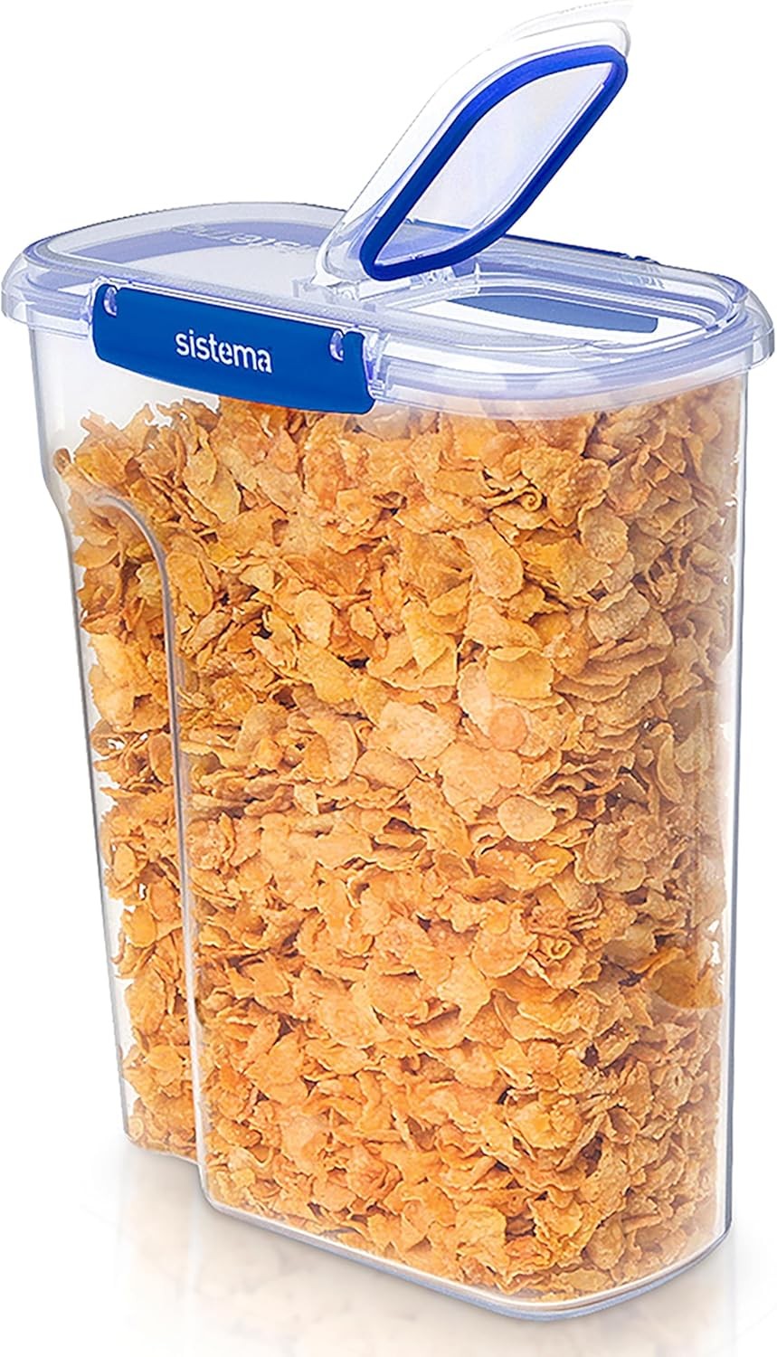 Sistema KLIP IT PLUS Cereal Storage Container | Airtight 4.2 Medium, Blue