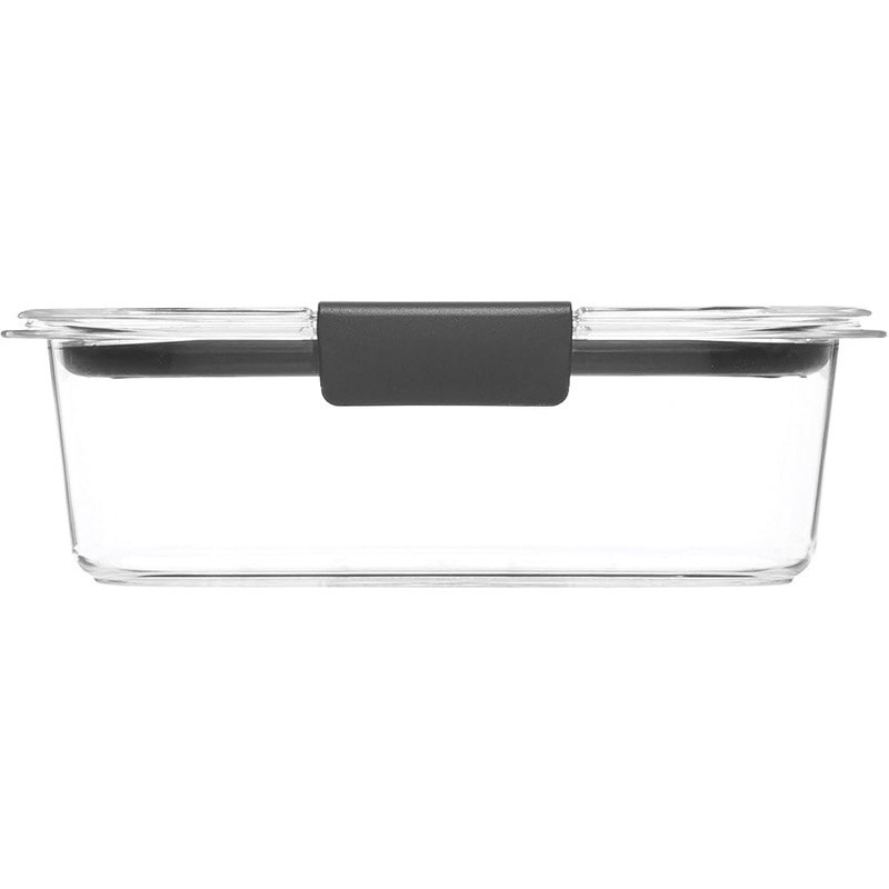 BPA Free Clear Food Storage Containers Meal Prep Microwavable Stackable New