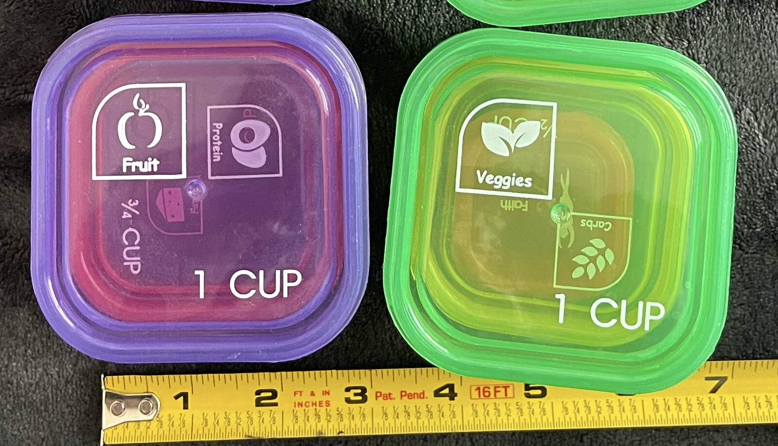 21 Day Portion Control Containers Kit Weight Loss Food Plan Diet (14 Pieces)