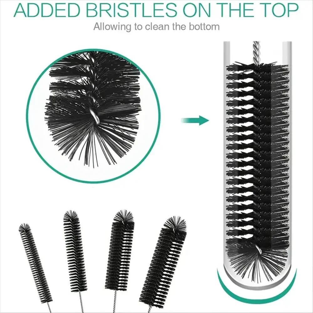 10pcs Bottle Brush Set – Reusable Straw Cleaner for Narrow Neck Containers