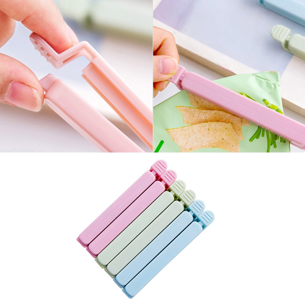 15 Pcs Bag Clip for Food Storage Reusable Sealer Clips Closure and Packaging