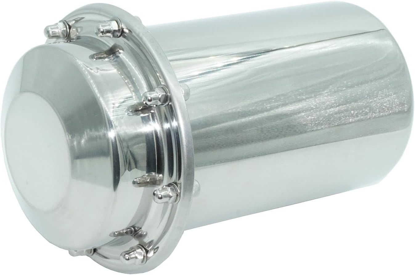 Stainless Steel Time Capsule Anti-Corrosion Waterproof Storage Container for Kee