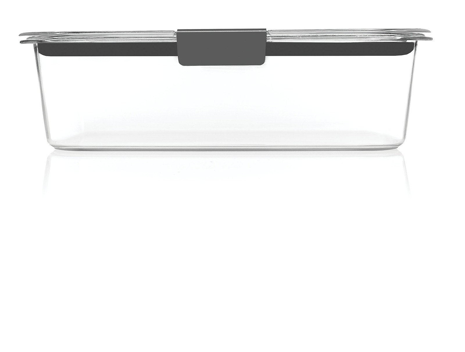 Rubbermaid Brilliance Large Food Storage Container, 9.6 Cup, cup, Clear