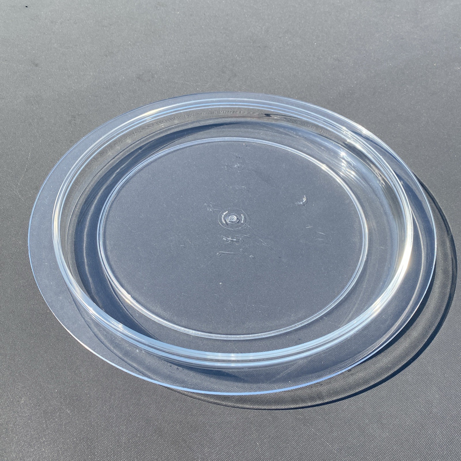 Precidio ~Clear ~Cake~Dessert~Container~Melamine~Plate With Dome~Round~Durable