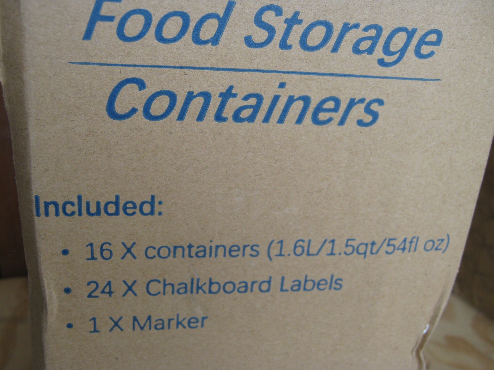 16 pc HOOJO Airtight Food Storage Plastic Container PBA Free 1.6L New