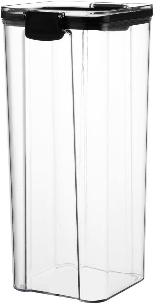 Airtight Food Storage Containers with Lids for Kitchen Organization – Plastic…