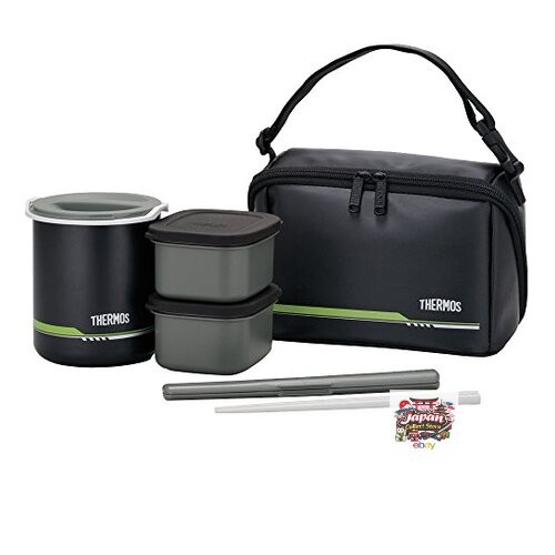 Thermos Insulated Lunch Box 1 Cup Matte Black DBQ-502 MTBK