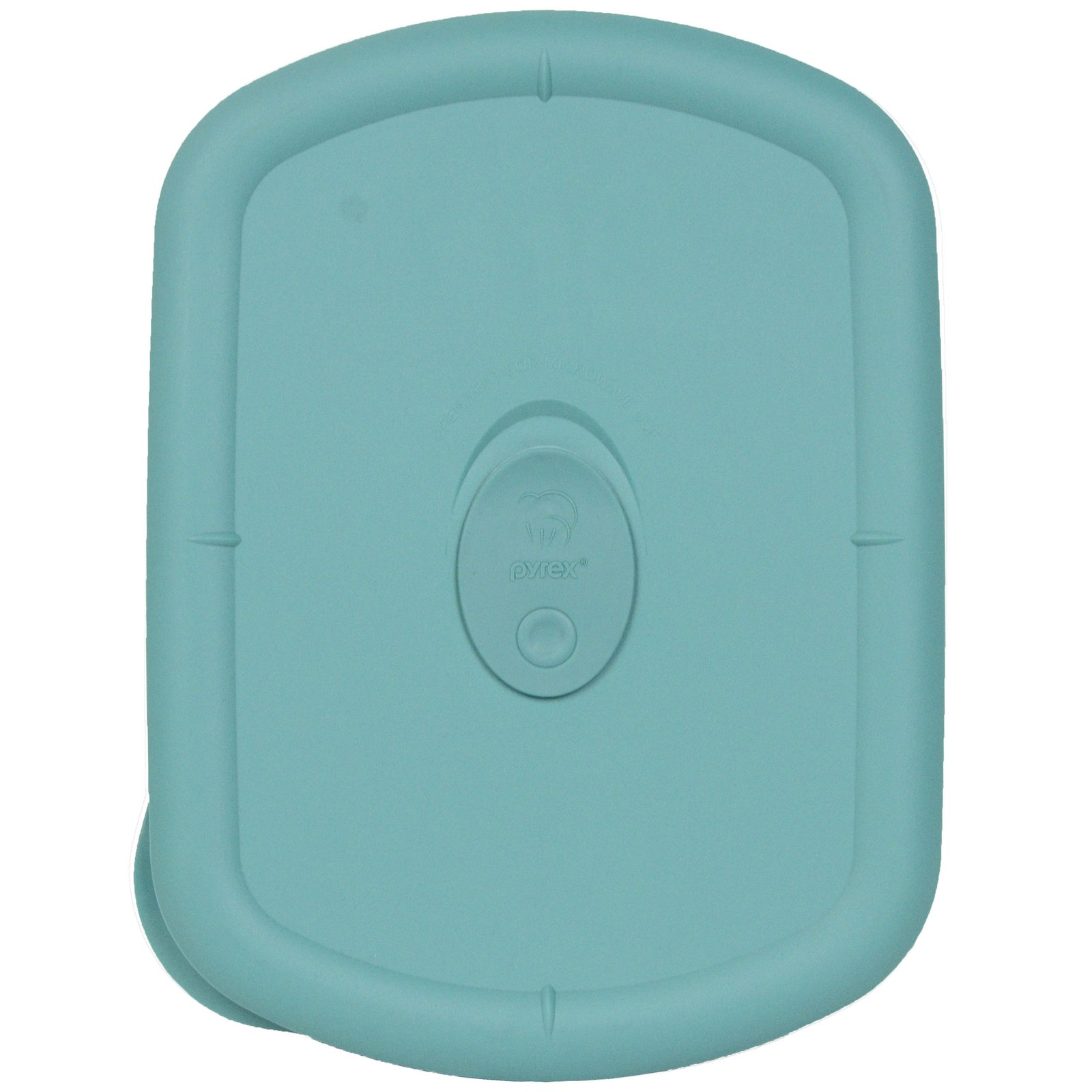Pyrex 8212-VPC 3qt Vented Replacement Food Storage Turquoise Lids (4-Pack)