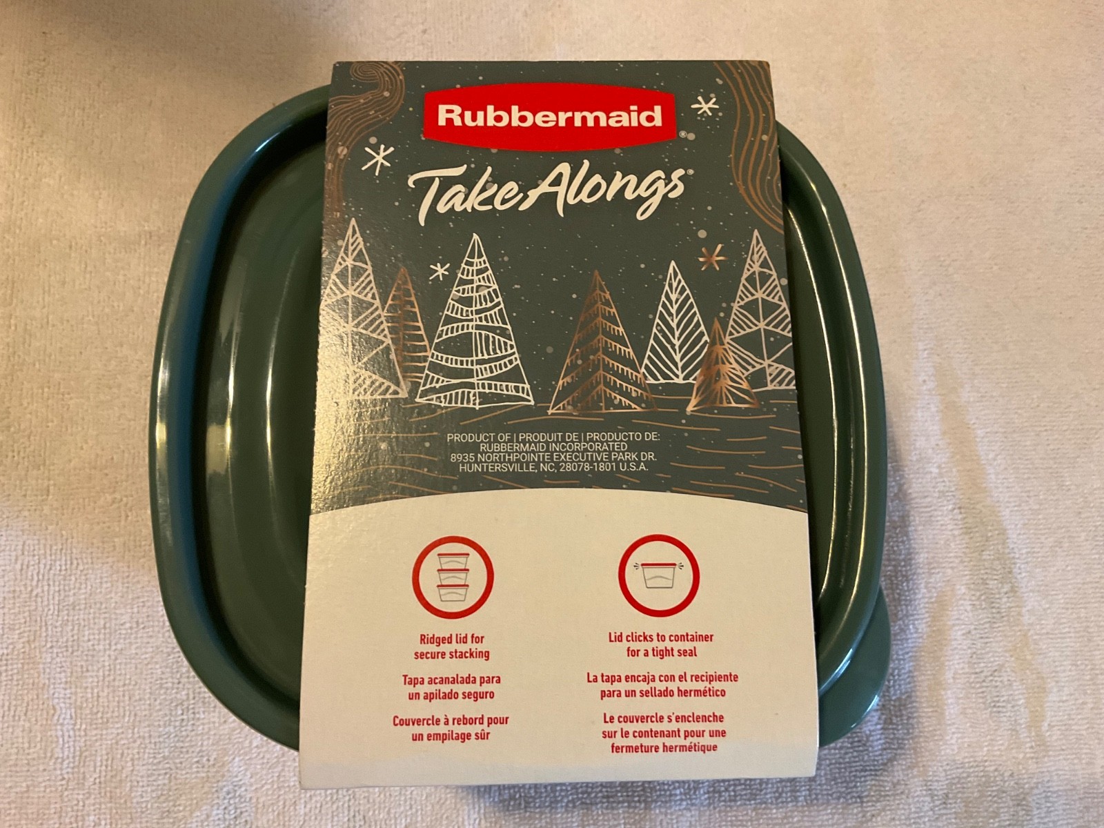 Rubbermaid Take Alongs Green FOUR 2.9 Cup THREE 4 Cup FOUR 5.2 Cup BRAND NEW
