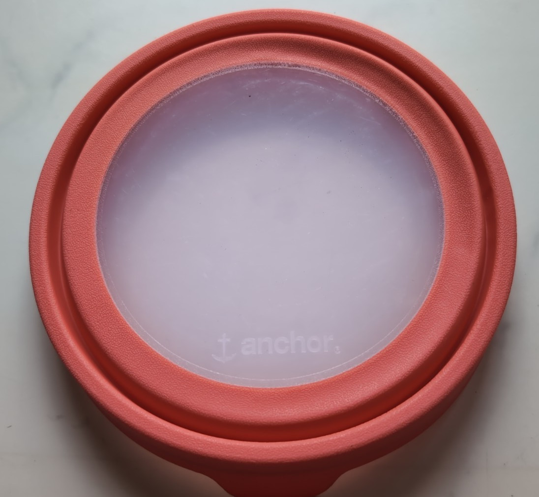 Anchor Hocking True Seal Coral LID ONLY for 6 Cup Glass Container