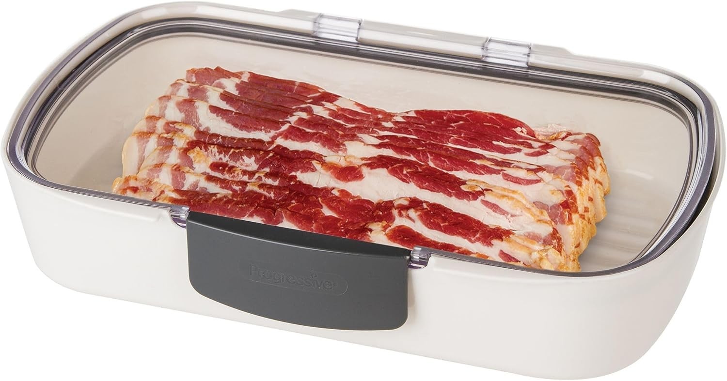 Deli Food Storage Container with Air-Tight Silicone Seal and Dry Erase Compat…