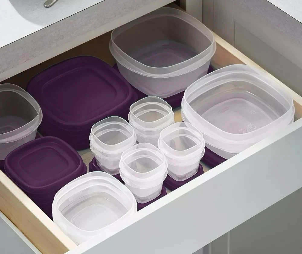 Rubbermaid 30pc Food Storage Set with Easy Find Lids – LIMITED EDITION AMETHYST