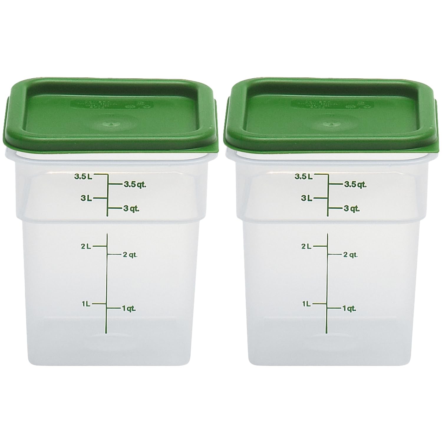 4 Quart Translucent Food Storage Container BPA Free Microwave Safe Durable St…