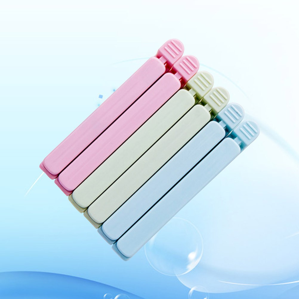 15 Pcs Bag Clip for Food Storage Reusable Sealer Clips Closure and Packaging