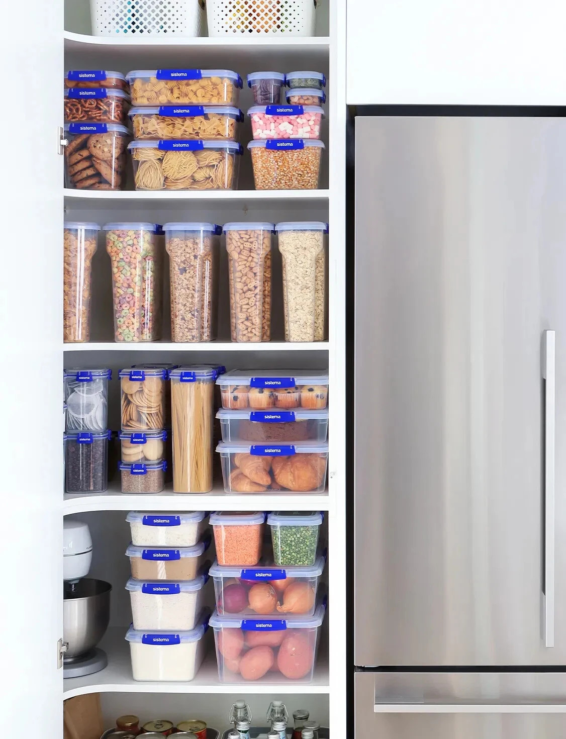 Sistema Klip It Clear Rectangle Leak Proof Food Storage Container BPA Free Box