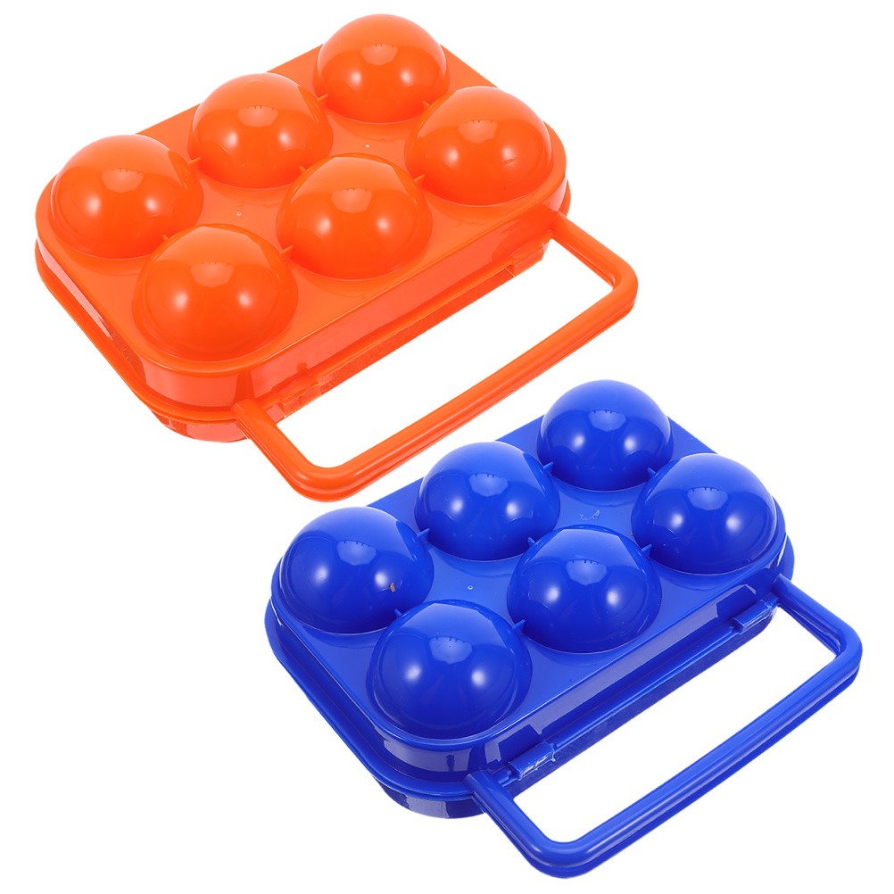 2 Pcs Refrigerator Egg Trays Fridge Holder Kitchen Organizer Storage