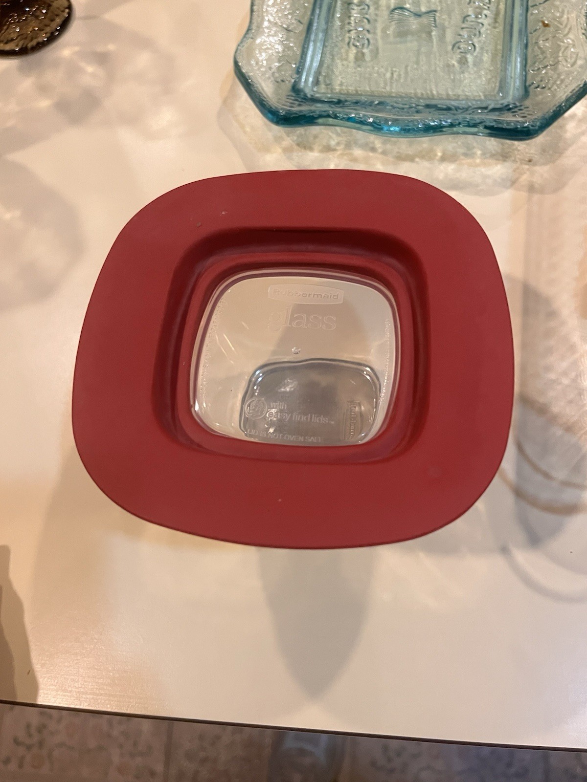 Rubbermaid Glass Container 1.5-cup/354mL 7N61 WITH LID