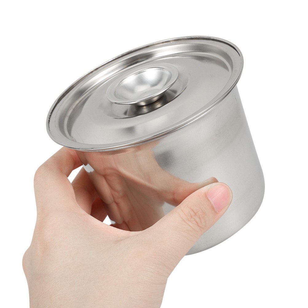 Food Storage Ice Cream Holder Stainless Freezer Container Containers