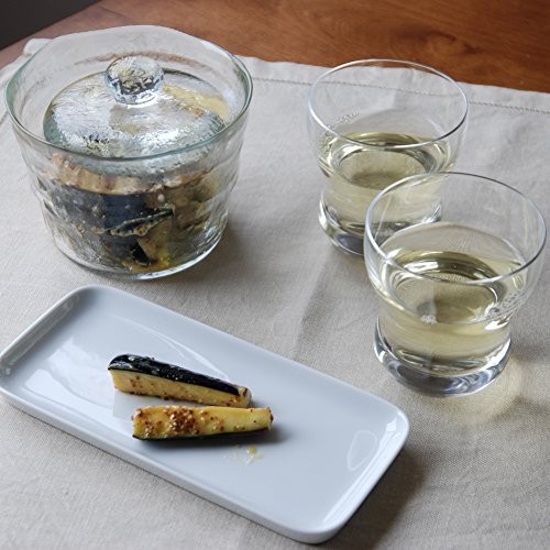 KINTO Glass Tsukemono Press Pickling Bowl 640ml Clear 55010 Kitchen Authentic