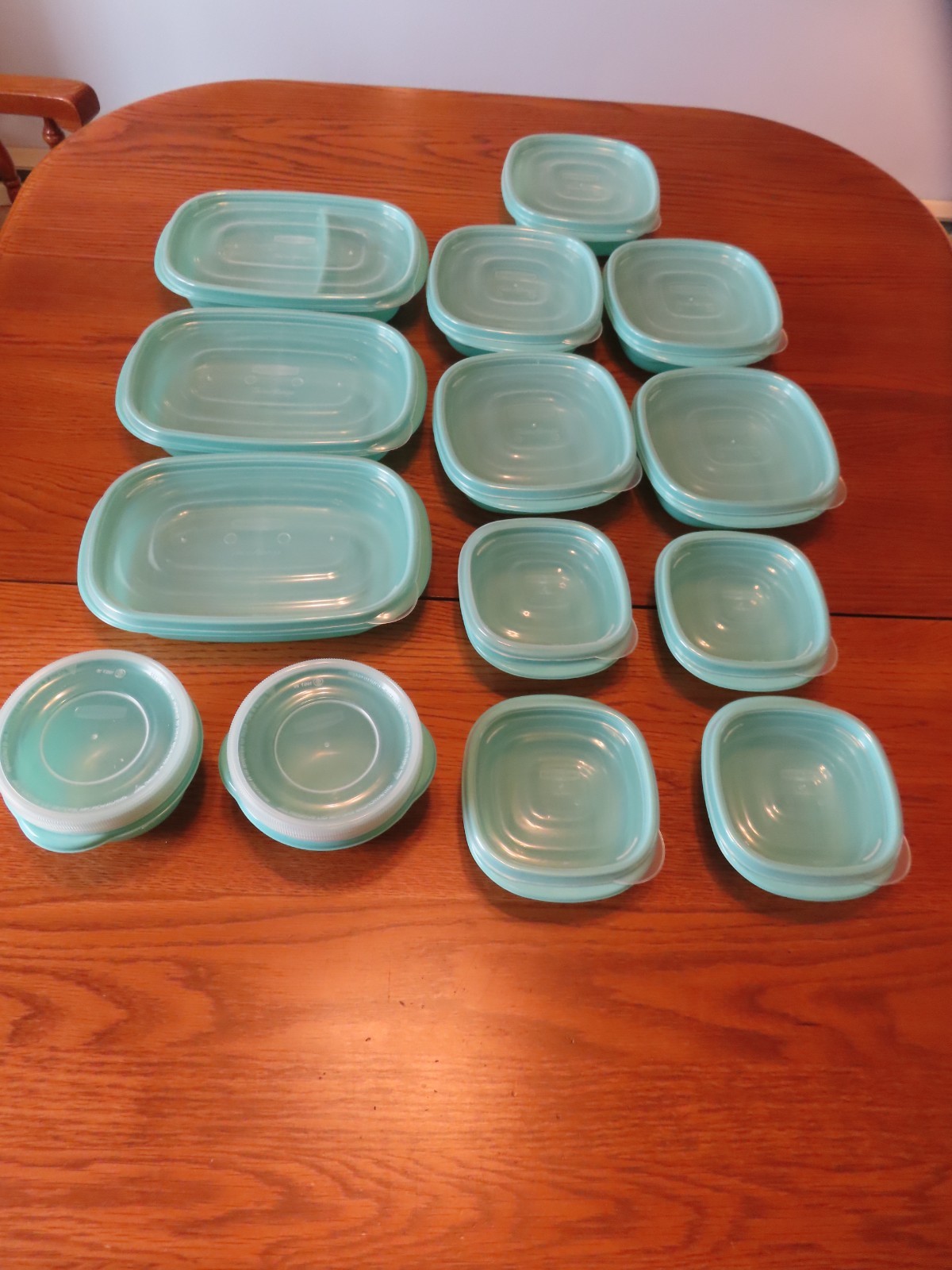 Rubbermaid TakeAlongs Food Storage Containers, 28 Piece Set