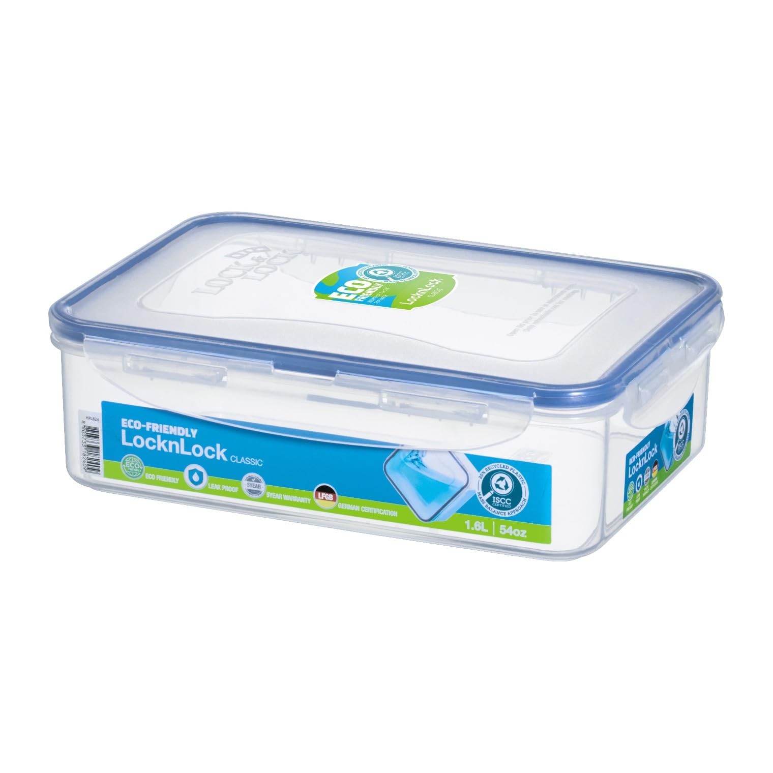 Airtight Food Storage Container 54oz BPA Free Clear Kitchen Pantry Box