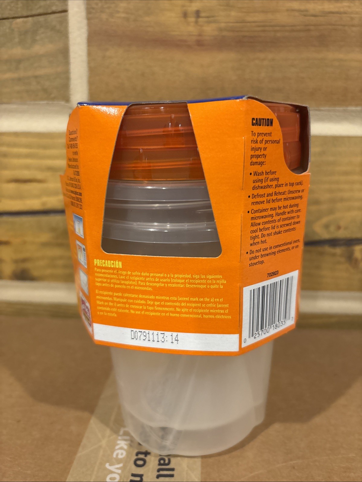 Ziploc Twist ‘n Loc Medium Round 1 Qt 32 oz Containers & Lids 2-pack Leak Resist