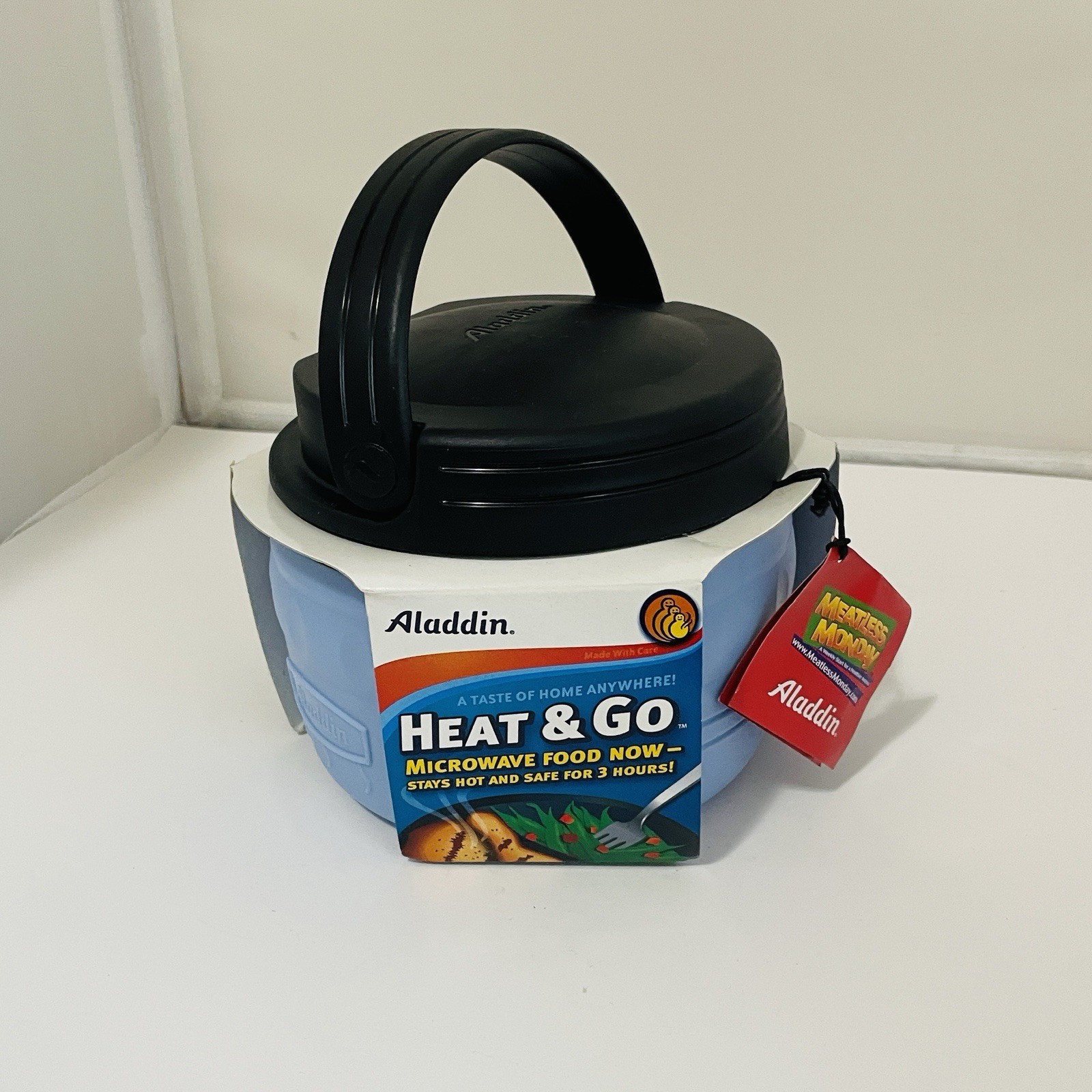 Aladdin Heat & Go Food/Soup Container with Removable Divided Bowl & Handle 24oz
