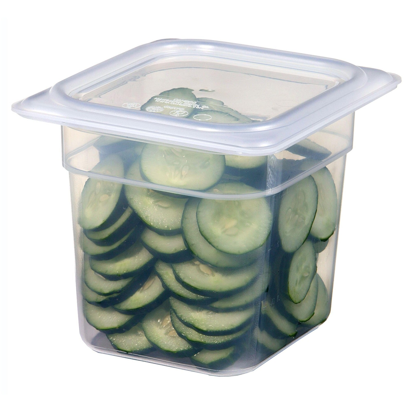 Cambro 60PPCWSC190 Food Pan Seal Cover, 1/6 size (Pack of 6)