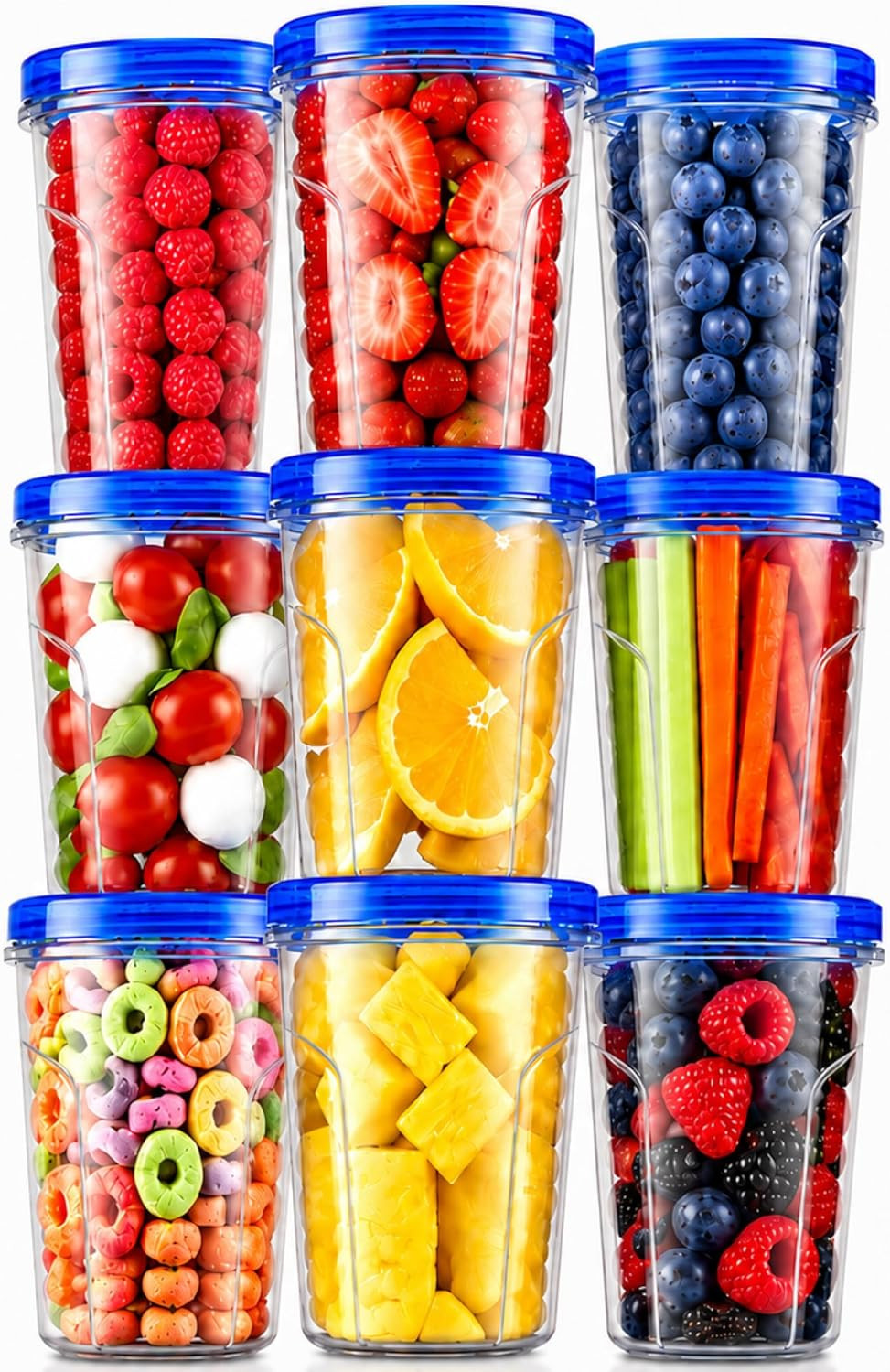 Tafura 10 Pack 32 Oz Freezer Storage Containers Leak-Proof – BPA Free Soup Conta