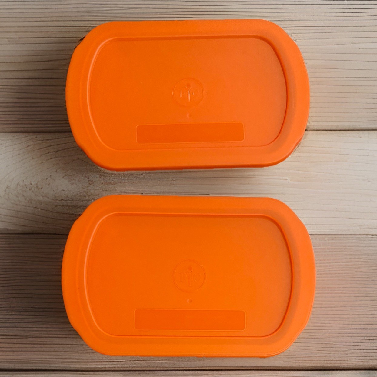 Set of 2 Pampered Chef Freezer Storage Containers with Lids #100078 Quick Freeze